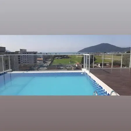 Apartamento Próximo A Praia Piscina E Area Gourmet Ubatuba Exterior foto